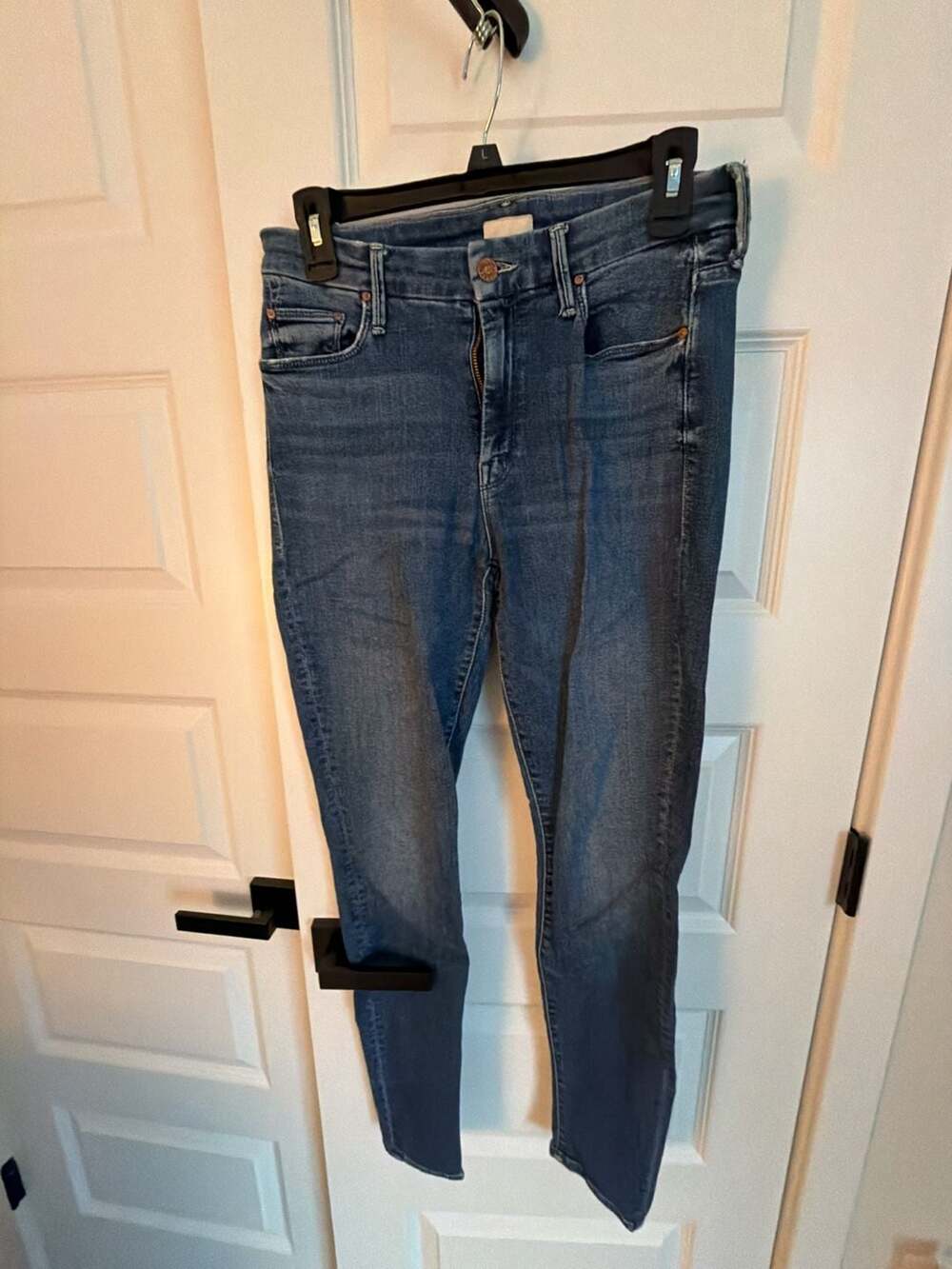 MOTHER The Looker High Rise Skinny Jeans, Size 28